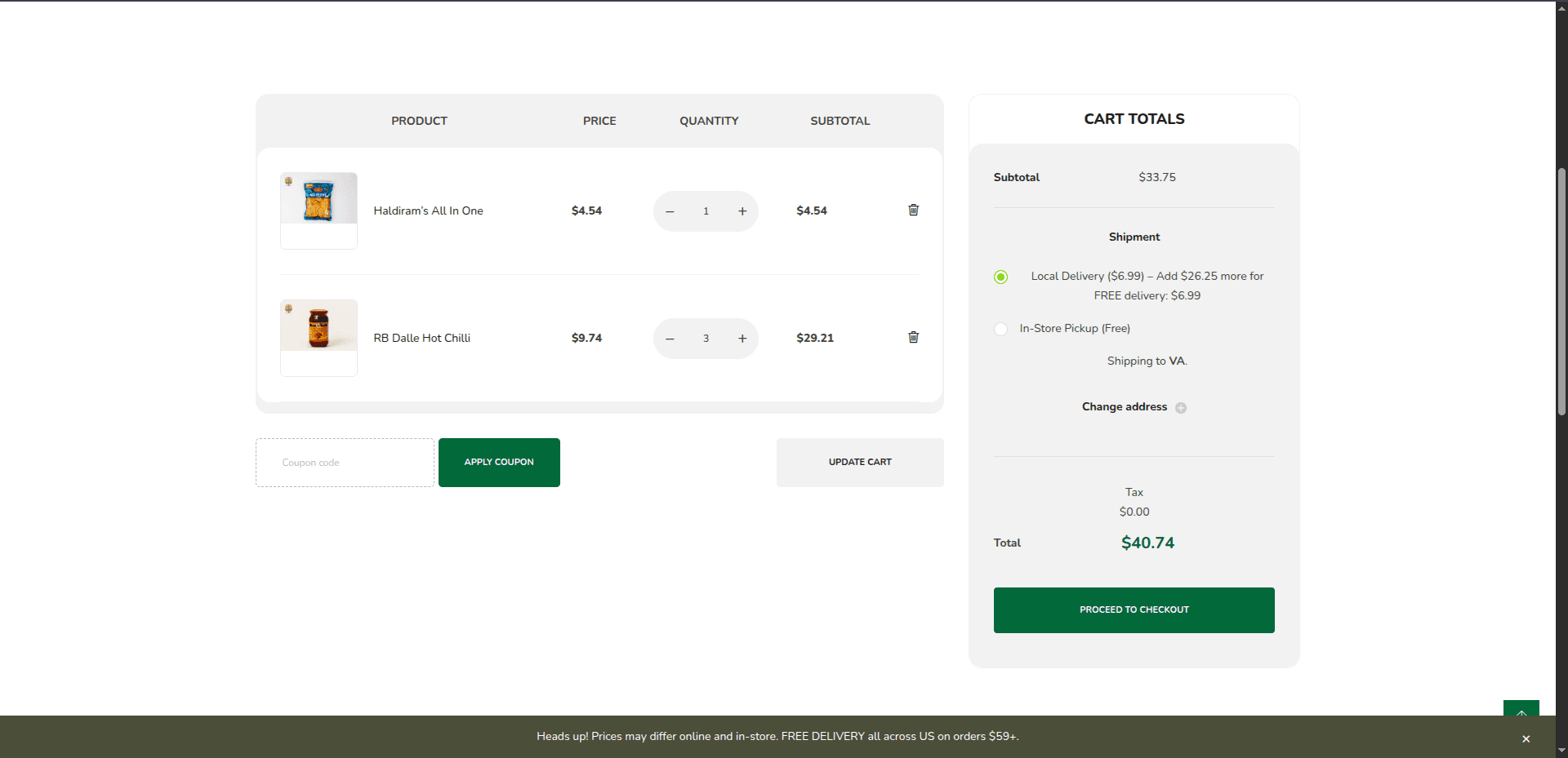 Kirana Pasal E-commerce screenshot 4